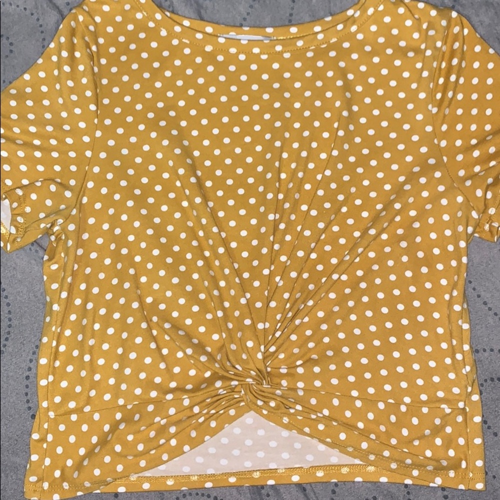 Yellow shirt